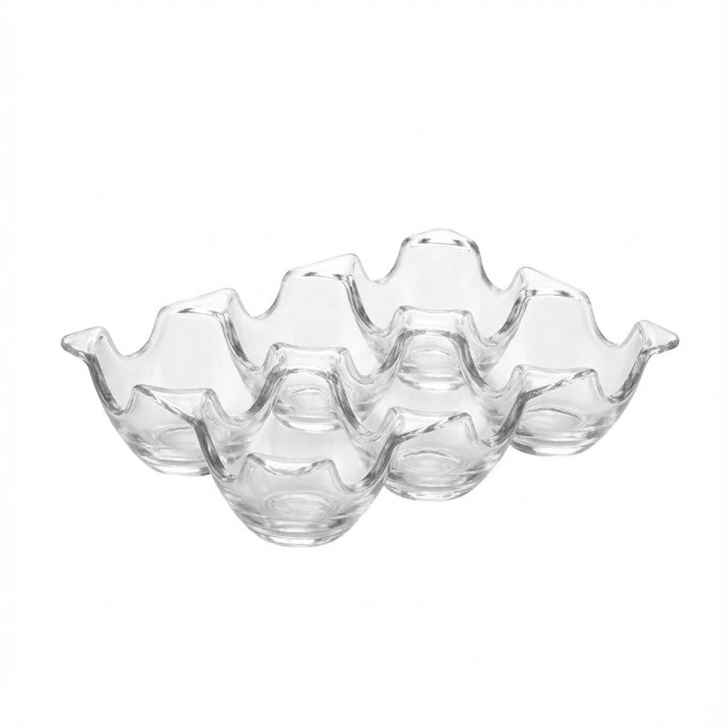 6 Grid Acrylic Egg Storage Container