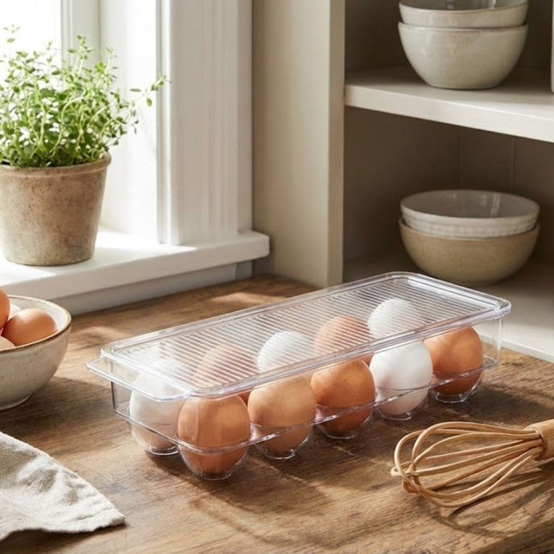 Acrylic Egg Storage Tray for Refrigerator & Kitchen