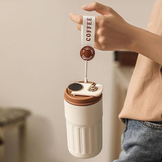 Portable LED Temperature Display Coffee Mug