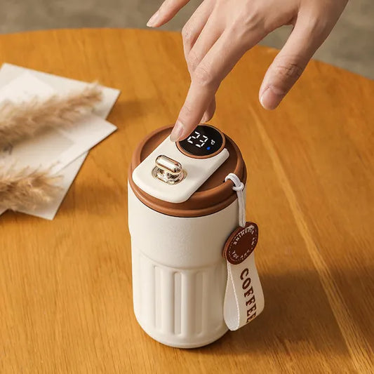 Portable LED Temperature Display Coffee Mug