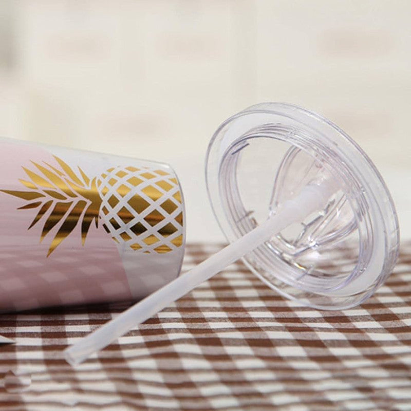 Reusable Double Wall Cups Leakproof Insulated Drinkware