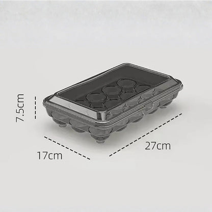 Eggs Storage Box With Lid - 15 Slots